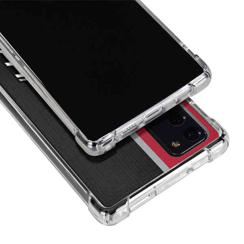 Ohio State University OSU Buckeyes Split Galaxy Note20 5G Clear Case