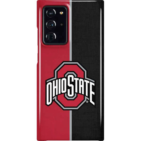 Ohio State University OSU Buckeyes Split Galaxy Cases