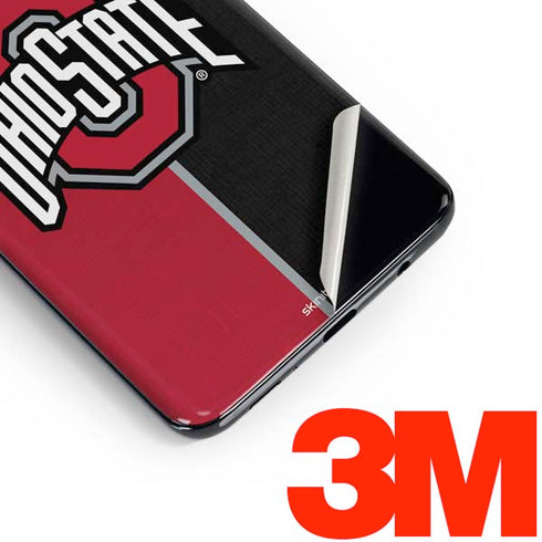 Ohio State University OSU Buckeyes Split Galaxy S10 Plus Skin