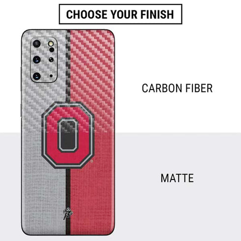 Ohio State University OSU Buckeyes Split Galaxy S20 Plus Skin