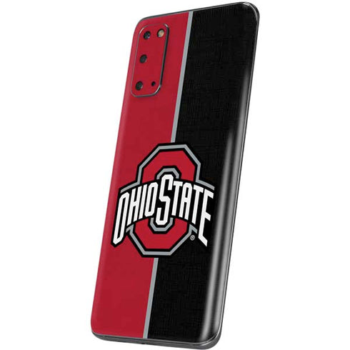 Ohio State University OSU Buckeyes Split Galaxy S20 Skin