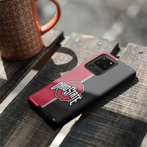 Ohio State University OSU Buckeyes Split Galaxy S20 Ultra 5G Pro Case