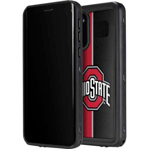 Ohio State University OSU Buckeyes Split Galaxy S20 Waterproof Case