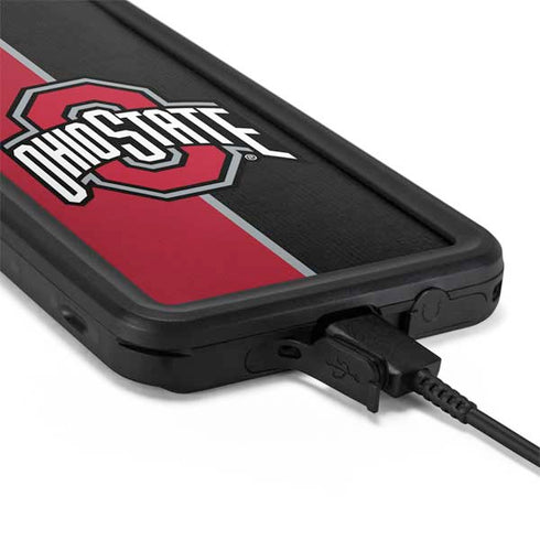 Ohio State University OSU Buckeyes Split Galaxy S20 Waterproof Case
