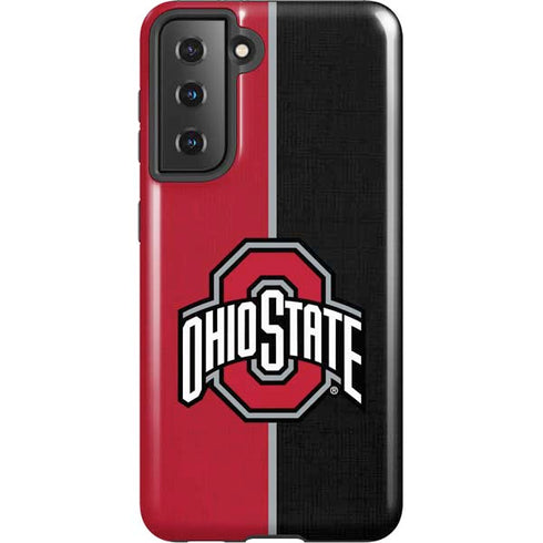 Ohio State University OSU Buckeyes Split Galaxy S21 5G Pro Case