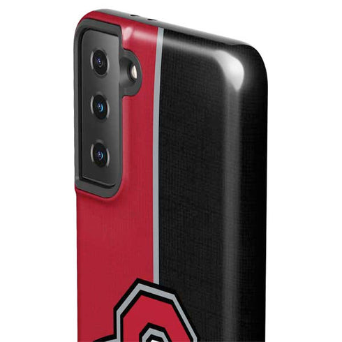 Ohio State University OSU Buckeyes Split Galaxy S21 FE Pro Case