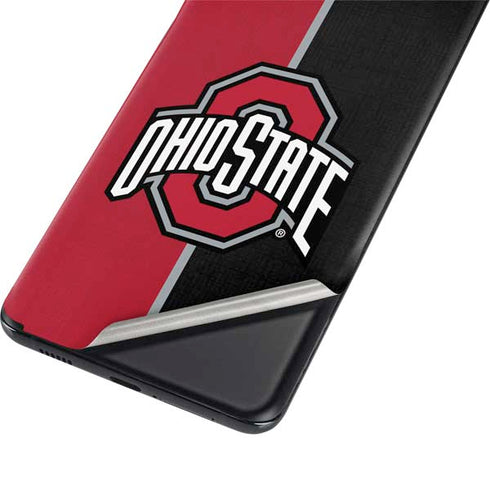 Ohio State University OSU Buckeyes Split Galaxy S21 Plus 5G Skin