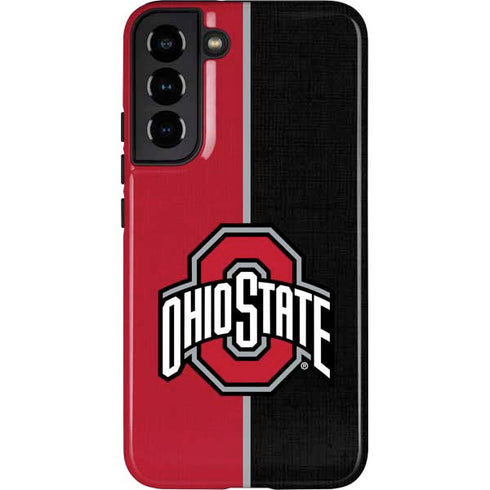 Ohio State University OSU Buckeyes Split Galaxy S22 Plus Pro Case