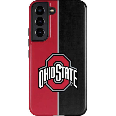 Ohio State University OSU Buckeyes Split Galaxy S22 Pro Case