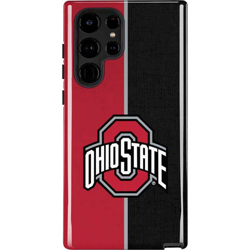 Ohio State University OSU Buckeyes Split Galaxy S22 Ultra Pro Case