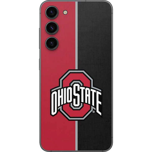 Ohio State University OSU Buckeyes Split Galaxy S23 FE Skin