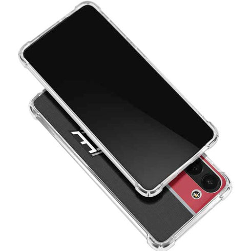 Ohio State University OSU Buckeyes Split Galaxy S23 Plus Clear Case
