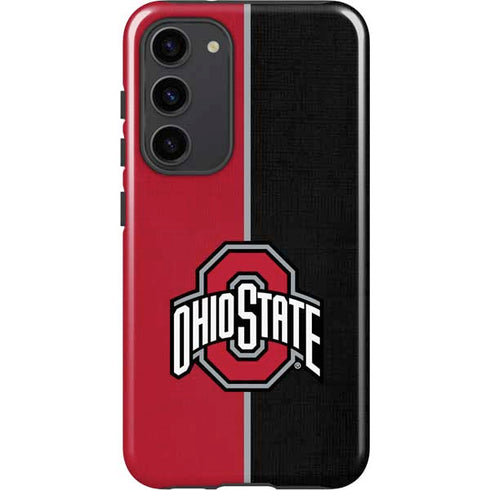Ohio State University OSU Buckeyes Split Galaxy S23 Plus Pro Case