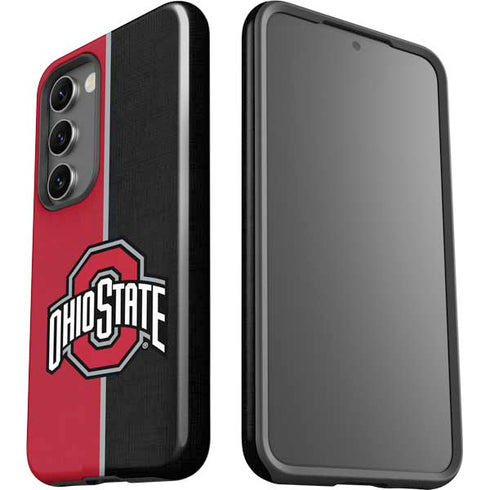 Ohio State University OSU Buckeyes Split Galaxy S23 Plus Pro Case