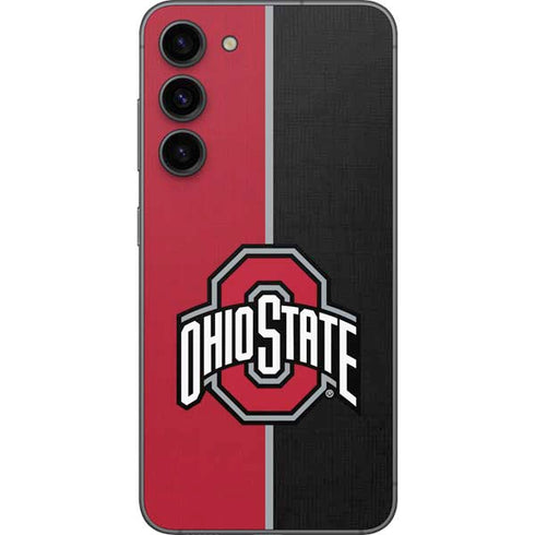 Ohio State University OSU Buckeyes Split Galaxy S23 Plus Skin