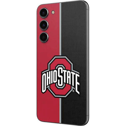 Ohio State University OSU Buckeyes Split Galaxy S23 Plus Skin