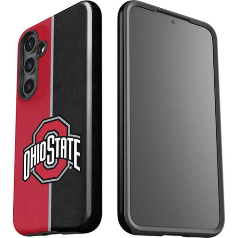 Ohio State University OSU Buckeyes Split Galaxy S25 Plus Impact Case