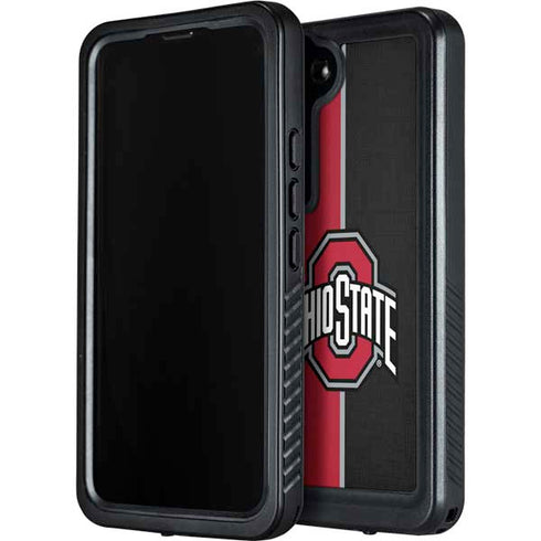 Ohio State University OSU Buckeyes Split Galaxy S24 Plus Waterproof Case