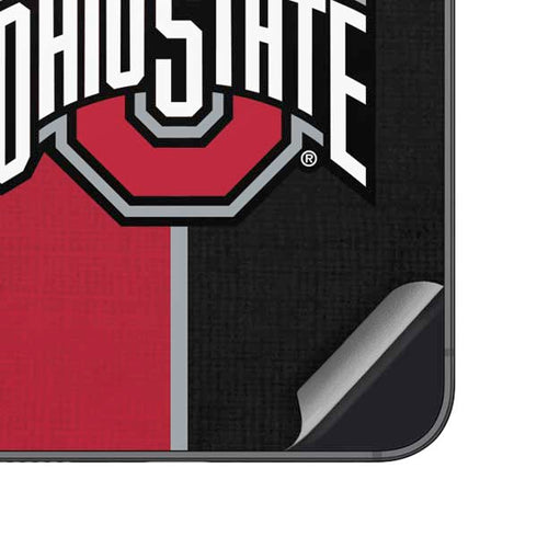 Ohio State University OSU Buckeyes Split Galaxy S25 Skin