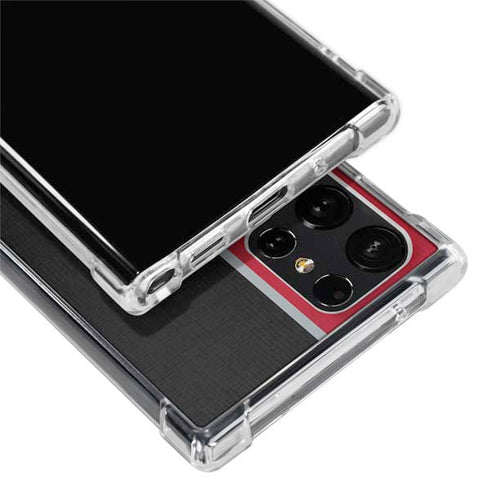 Ohio State University OSU Buckeyes Split Galaxy S24 Ultra Clear Case