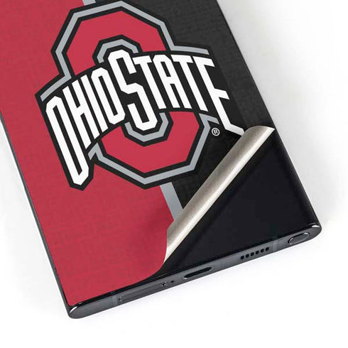 Ohio State University OSU Buckeyes Split Galaxy S24 Ultra Skin