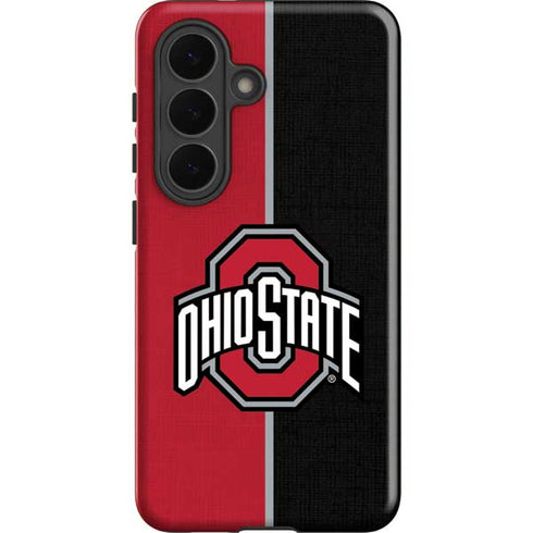 Ohio State University OSU Buckeyes Split Galaxy S26 Plus Impact Case