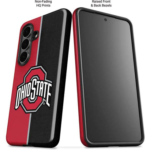 Ohio State University OSU Buckeyes Split Galaxy S26 Plus Impact Case