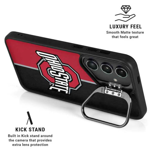 Ohio State University OSU Buckeyes Split Galaxy S26 Ultra Kickstand Case