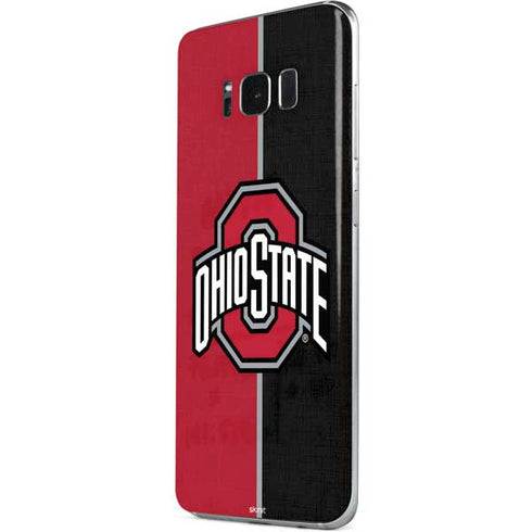Ohio State University OSU Buckeyes Split Galaxy S8 Plus Skin