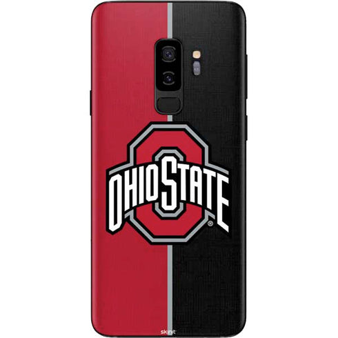 Ohio State University OSU Buckeyes Split Galaxy S9 Plus Skin