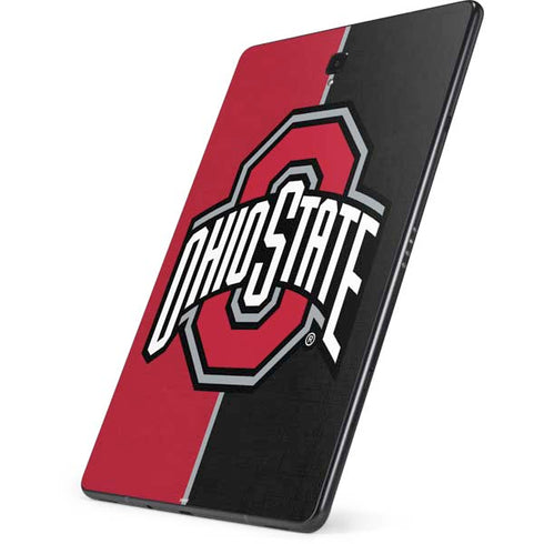 Ohio State University OSU Buckeyes Split Samsung Galaxy Tab Skin