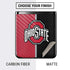 Ohio State University OSU Buckeyes Split Galaxy Z Flip Skin