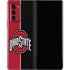 Ohio State University OSU Buckeyes Split Galaxy Z Fold2 5G Skin