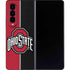Ohio State University OSU Buckeyes Split Galaxy Z Fold4 5G Skin