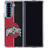 Ohio State University OSU Buckeyes Split Galaxy Z Fold6 Clear Case