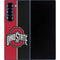 Ohio State University OSU Buckeyes Split Galaxy Z Fold6 Skin