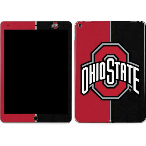 Ohio State University OSU Buckeyes Split iPad Skins