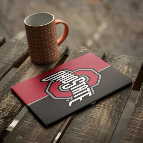 Ohio State University OSU Buckeyes Split iPad Skins