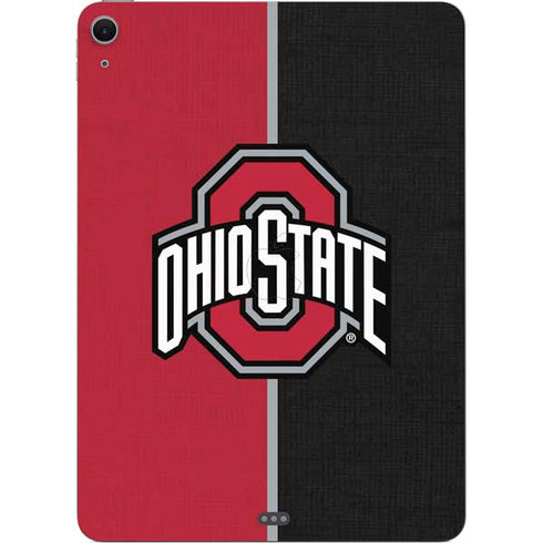 Ohio State University OSU Buckeyes Split Apple iPad Air Skin