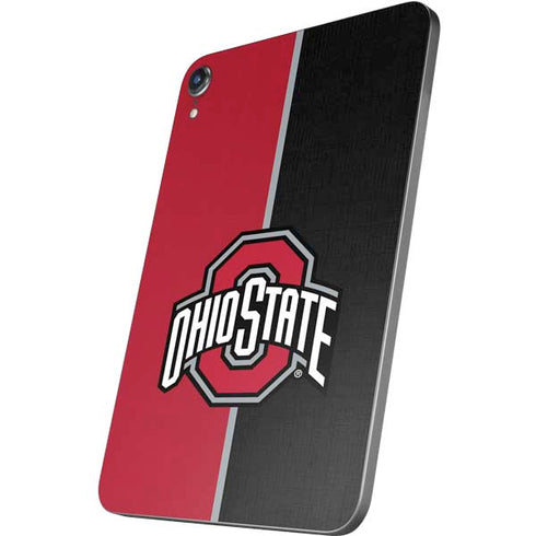 Ohio State University OSU Buckeyes Split Apple iPad Mini Skin