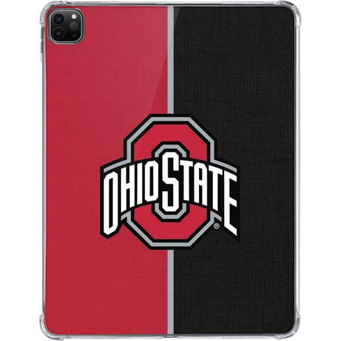 Ohio State University OSU Buckeyes Split iPad Pro 11in (2024) Clear Case