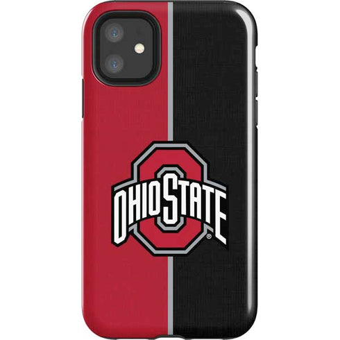 Ohio State University OSU Buckeyes Split iPhone 11 Impact Case