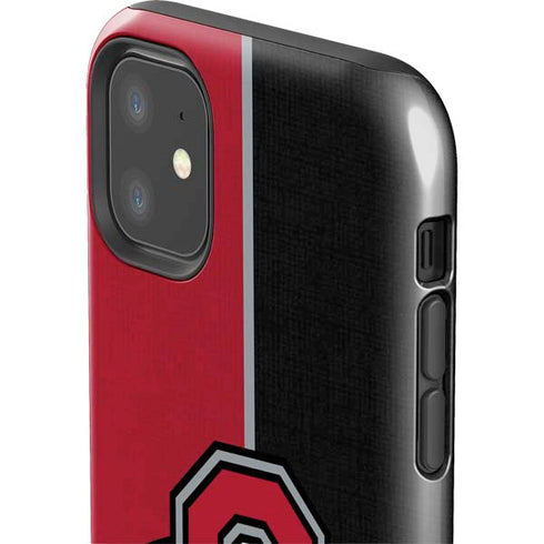 Ohio State University OSU Buckeyes Split iPhone 11 Impact Case