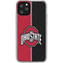 Ohio State University OSU Buckeyes Split iPhone 11 Pro Clear Case