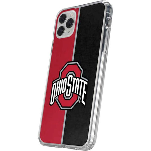 Ohio State University OSU Buckeyes Split iPhone 11 Pro Clear Case