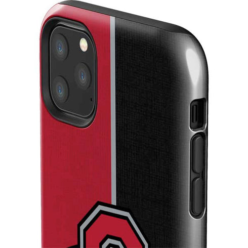Ohio State University OSU Buckeyes Split iPhone 11 Pro Max Impact Case