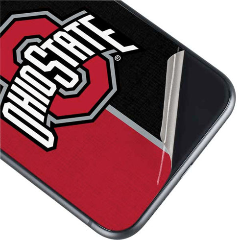 Ohio State University OSU Buckeyes Split iPhone 11 Skin