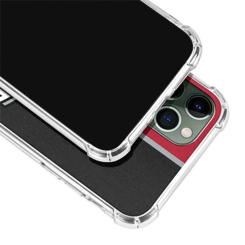 Ohio State University OSU Buckeyes Split iPhone 12 Pro Clear Case