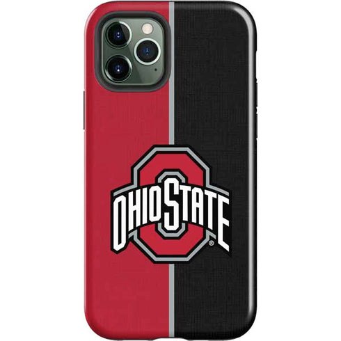 Ohio State University OSU Buckeyes Split iPhone 12 Pro Impact Case