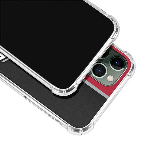 Ohio State University OSU Buckeyes Split iPhone 12 Pro Max Clear Case